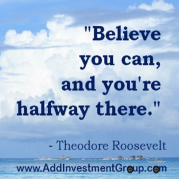 Believe you can