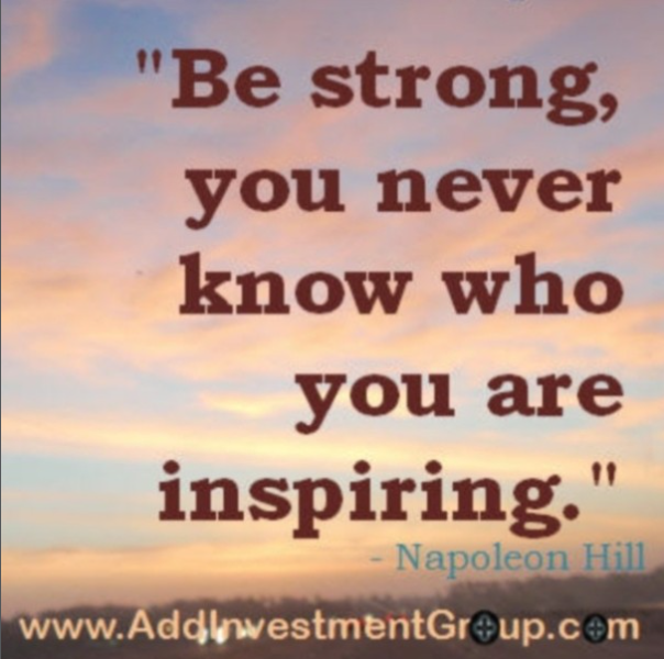 Be strong
