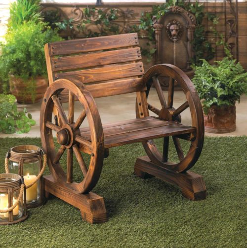 WAGON WHEEL CHAIR