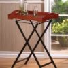 RUSTIC SPIRIT TRAY TABLE