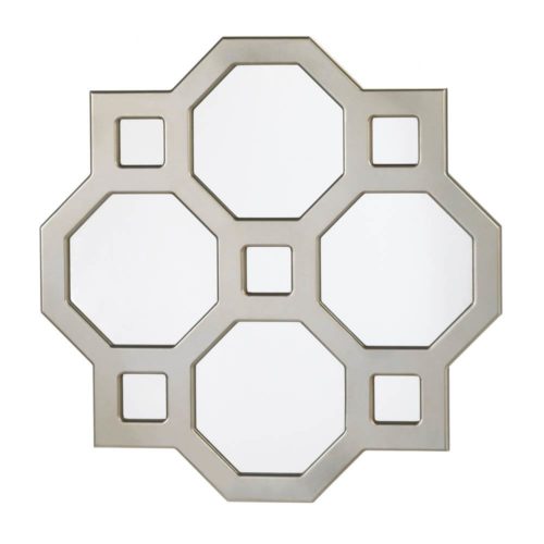 GEOMETRIC DECORATIVE WALL MIRROR