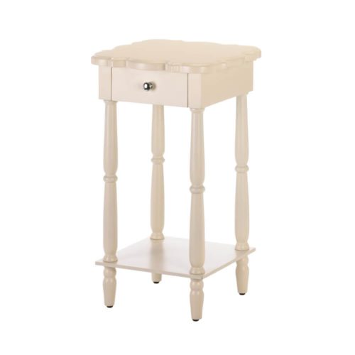 CHATHAM WHITE SIDE TABLE