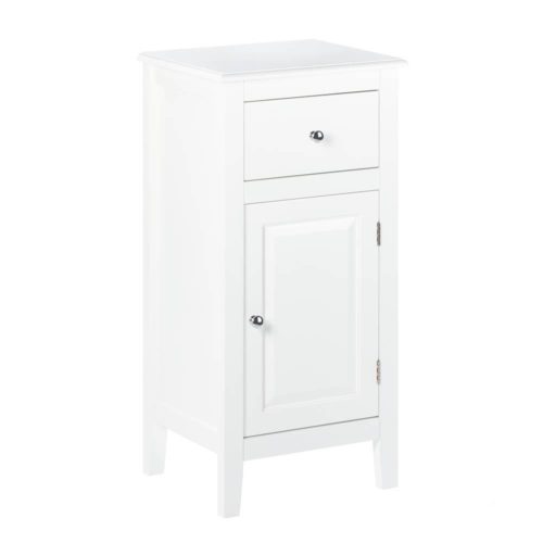 LAKEFRONT WHITE SIDE TABLE