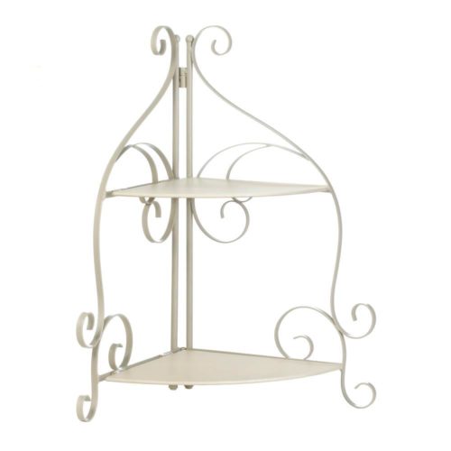 SCROLLWORK CORNER SHELF