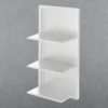 WHITE FOLDING WALL SHELF