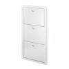 WHITE FOLDING WALL SHELF