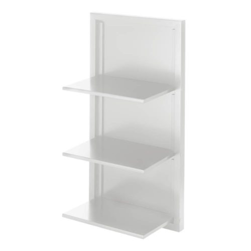 WHITE FOLDING WALL SHELF