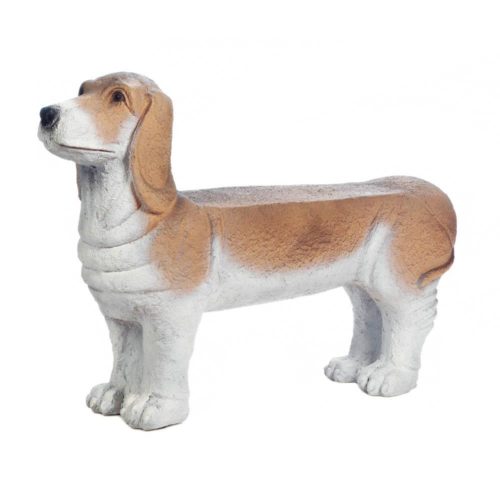 SMALL BASSET HOUND DOGGY BENCH