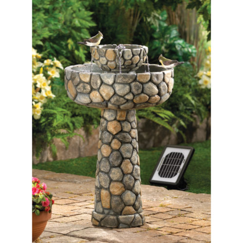 WISHING WELL SOLAR WATER FOUNTAIN