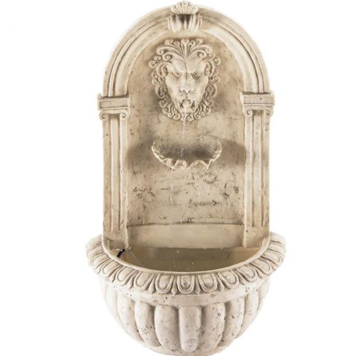 LION HEAD WALL FOUNTAIN